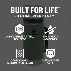 Stanley Classic Legendary Food Jar 1qt -Astral Shop Outlet Shop HAMGN D2 6