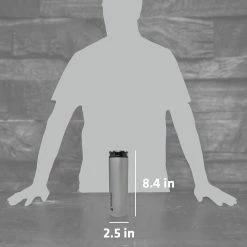 Stanley Stay Hot 14oz Titanium Travel Mug -Astral Shop Outlet Shop SAN D7 1